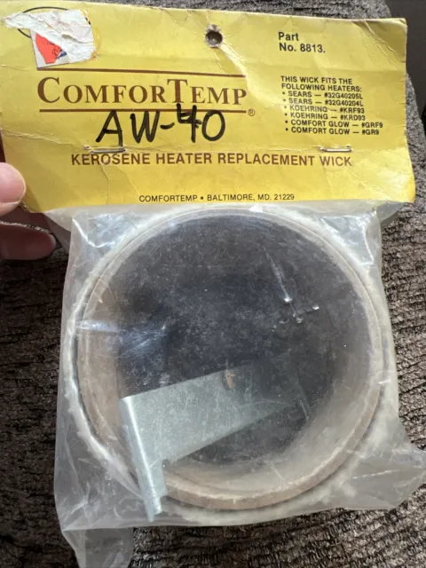ComforTemp Wick # 32200/8813 Genuine Sears Panasonic Koehring New Nos