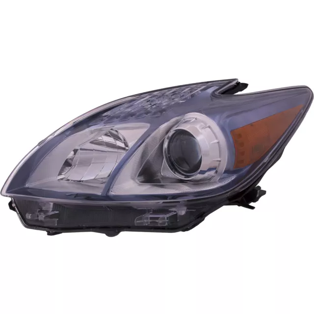 Headlight CAPA Certified Left Driver Fits 2012-2015 Toyota Prius Plug-In