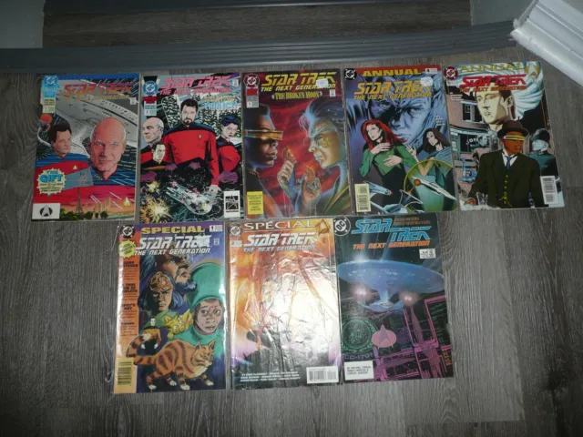 Star Trek The Next Generation Annual Special Lot Comics issues DC Comic Books