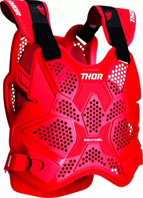 Thor Sentinel Pro Motocross Body Armour Roost Guard Adult Xl/Xxl Red