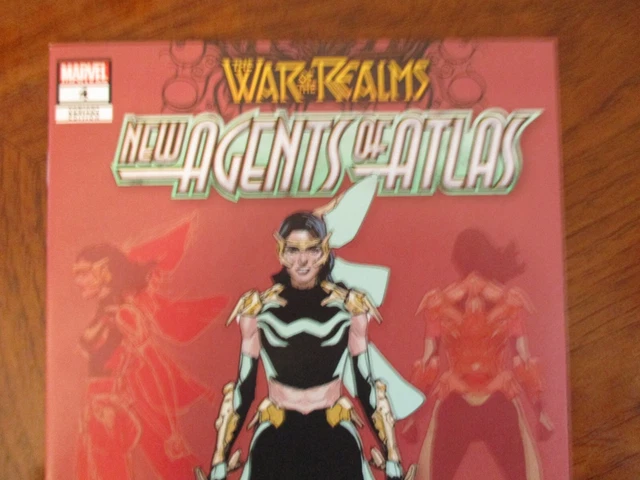 War of the Realms New Agents of Atlas #4  Yu 1:25 variant Marvel 2019