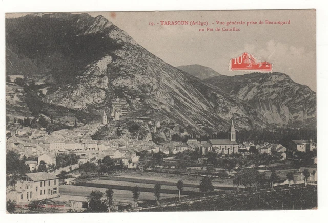 Carte Postale Ancienne - Lagarde (09) - Ruines Du Château - CPA 1900 Noir Et Blanc