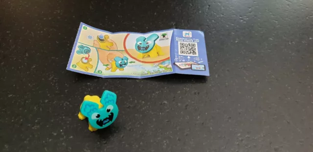 KINDER SURPRISE   2019  - 2020  GO MOVE    DV075 B :  Jaune   +BPZ