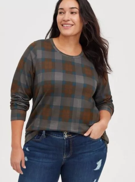 Torrid Outlander Tartan Sweatshirt