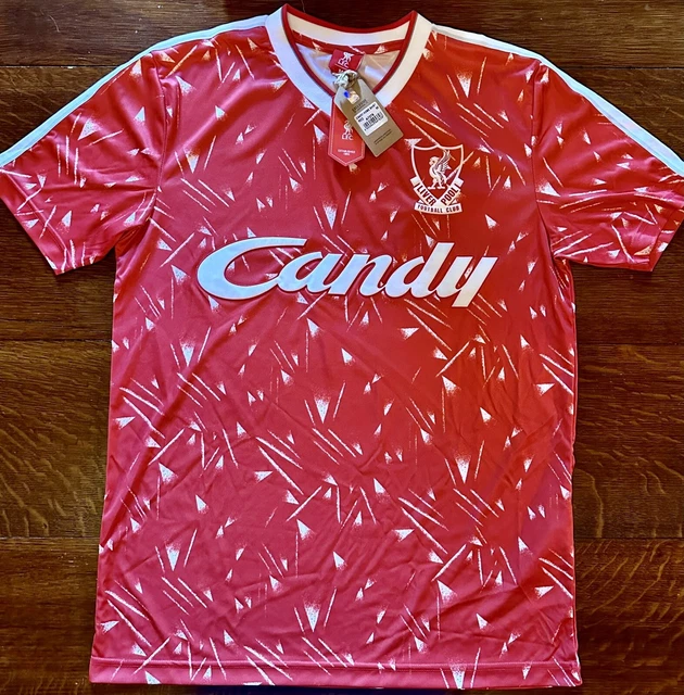 LIVERPOOL FC RETRO Style Home Shirt Candy Official Merchandise BNWT