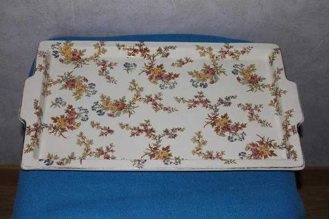 Rare Grand Plat Louis Xv Sarreguemines