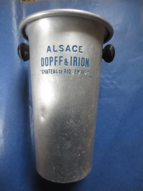 Seau champagne Andre Leroy T.L made in France seau a glace vintage