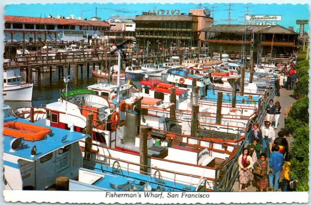 Postcard - Fisherman's Wharf, San Francisco, California