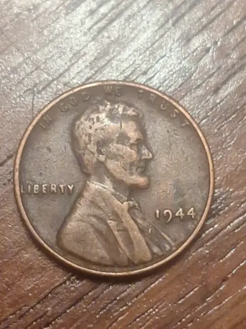 1944 “Rare, Error“ Wheat Penny No Mint Mark