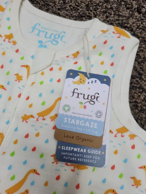 *neu* Frugi Schlafsack Musselin Gr. 80-92 (12-24 Monate) Sleeping Bag Runner 3