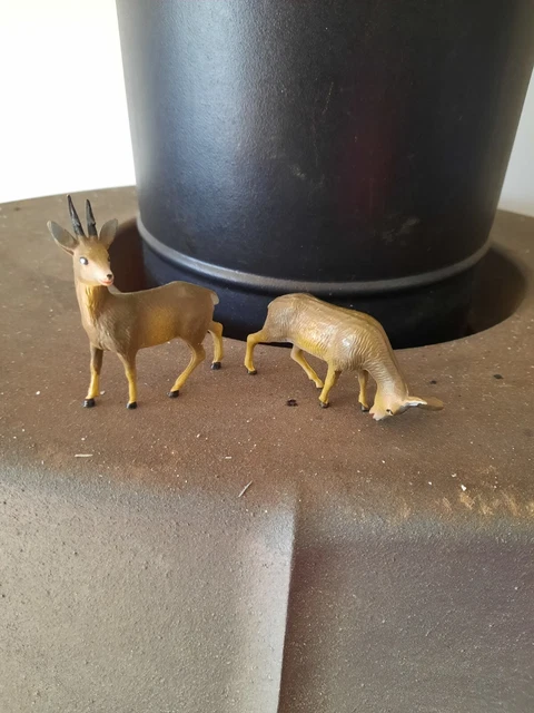 Marx Carl : Figurine De Cirque Ou Animaux Sauvages : Chevreuil (Rare