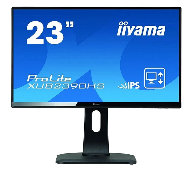 iiyama XUB2390HS-B1 23" Monitor  AH-IPS LED Full HD PC HDMI VGA DVI Grade B