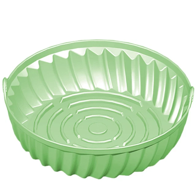 Revestidor de olla freidora de aire revestimiento de silicona para hornear revestimiento de silicona freidora de aire cocina