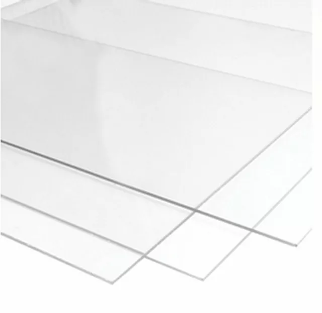 Clear Acrylic (Perspex) Sheet  Cut To Size Custom size Panels Plastic Panel