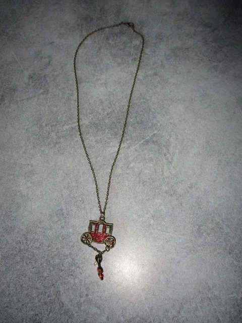 Collier Fantaisie Isabelle Vittori - Pendentif Le Monde Le Parfum - Occasion