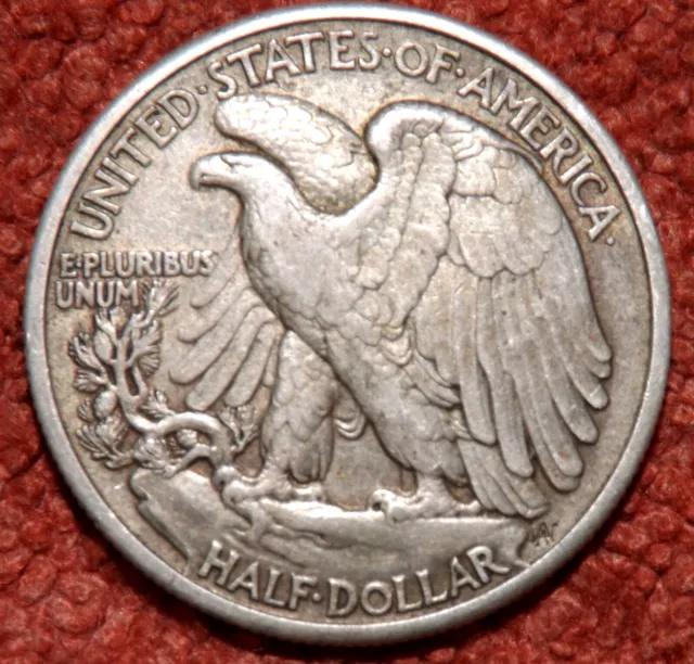 1939 .900 Silver Walking Liberty Half Dollar  Collect Filler Grade & Detail