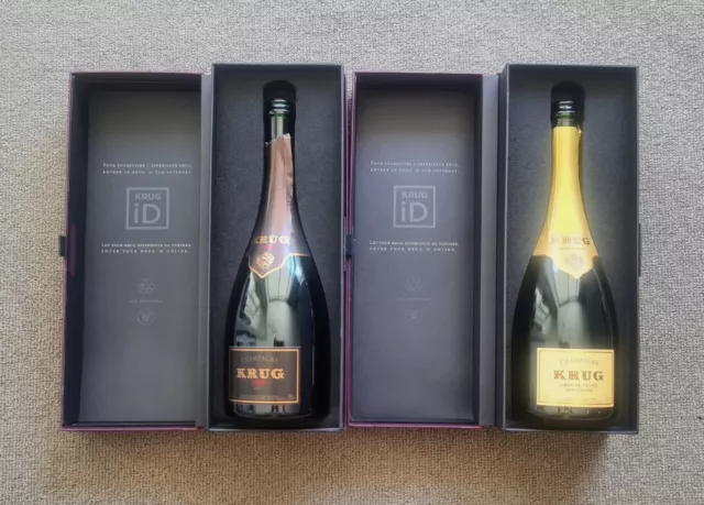 KRUG Champagne 2008 +169th Empty Box And Bottle