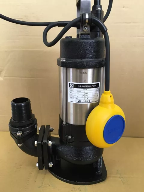 2" Heavy duty Submersible sewage sump pump slurry, wastewater cesspit JS400SV