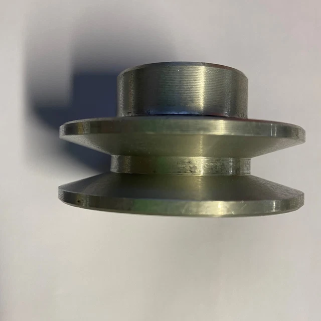 Puleggia Compressore Aria In Alluminio | Ø300mm | Per Cinghie Trapezoidali Tipo A | Singolo Stadio - Foto 10