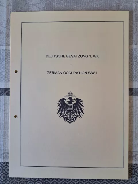 Sammlung Lot Deutsche Besatzung 1. WK Belgien, Polen, Rumänien o/*