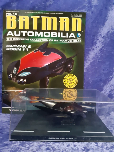 BATMAN AUTOMOBILIA CAR Collection 15 Batman and Robin 1 Batmobile ...