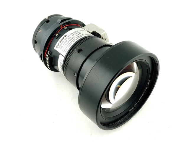 Proyector zoom fijo de corto alcance Panasonic ET-DLE055 lente enfoque proyección DLP