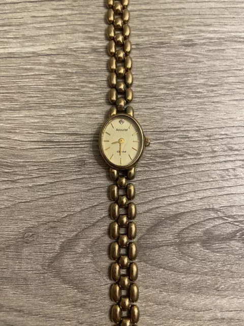Used 9ct gold ladies watch deals