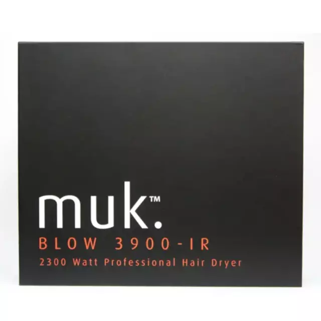 Muk Rose Gold BLOW 3900-IR Professional Hair Dryer 2300 Watt - Ionic & Infrared 2