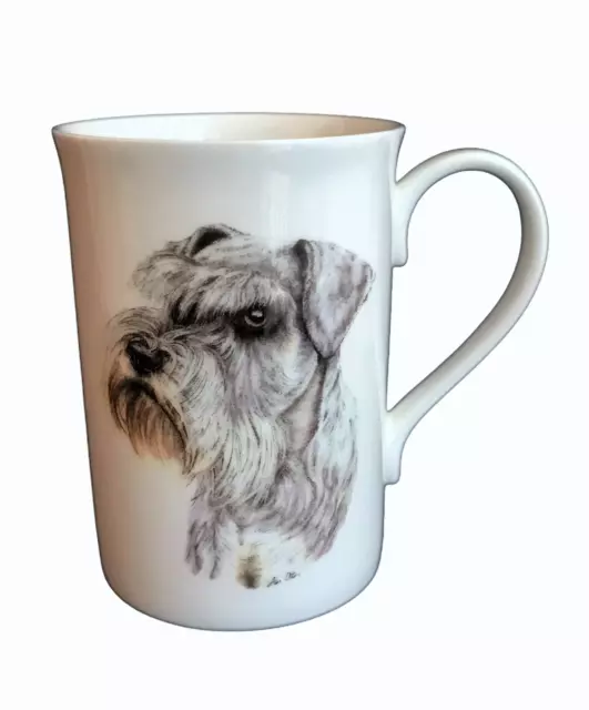 BN Miniature Schnauzer china Mug, Bone China Mug, Dog Gift, Schnauzer Gift