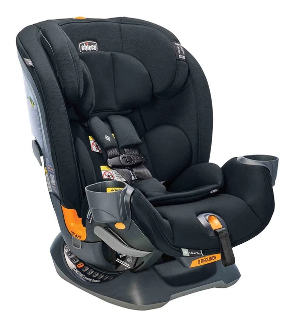 Chicco OneFit ClearTex All-in-One Booster Child Safety Car Seat Obsidian