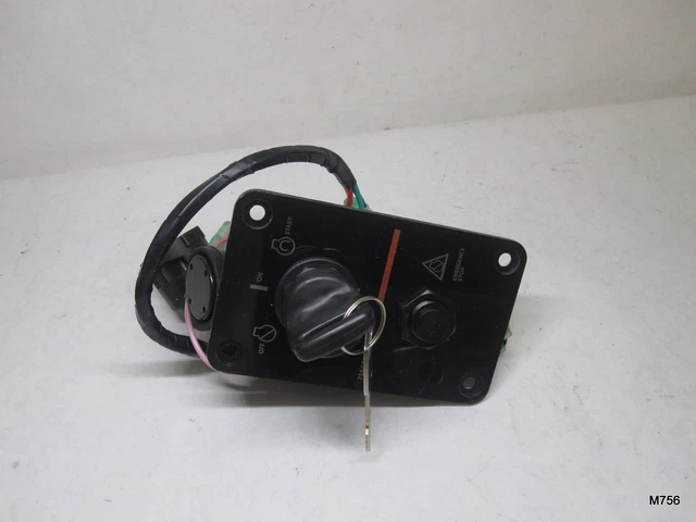 SINGLE ENGINE KEY Switch Panel Assembly On-Off-Start 704 Control Box ...
