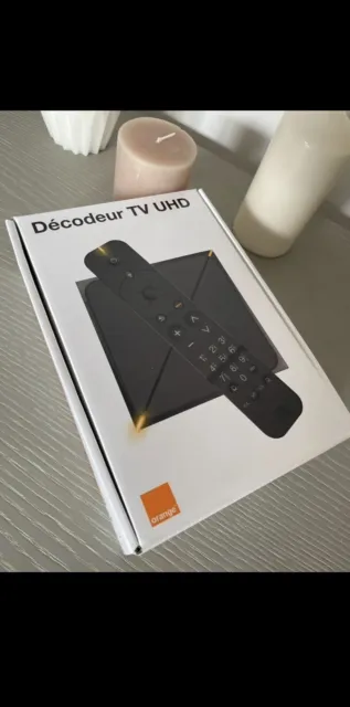 Télécommande décodeur Orange TV UHD 4K Vocale -NEUVE,2 Piles Neuve 