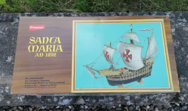 Santa Maria AD 1492 Admiralschiff Christoph Columbus Graupner Baukasten 2093