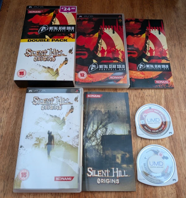 METAL GEAR SOLID PORTABLE OPS PLUS + SILENT HILL ORIGINS DOUBLE PACK - SONY PSP
