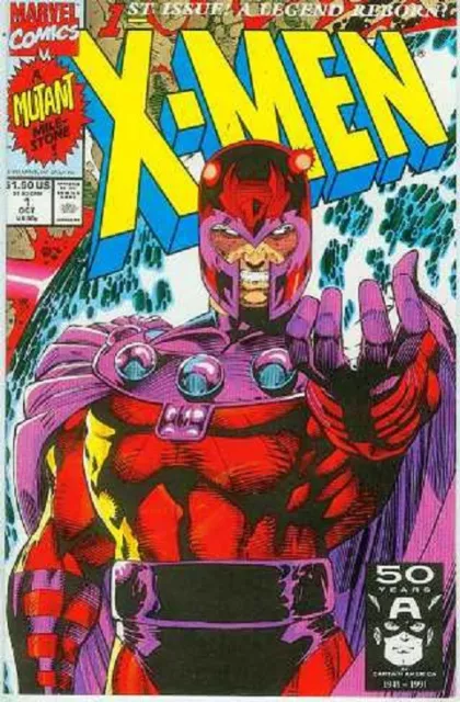 X-Men (2nd series) # 1 (Magneto cover, Jim Lee) (USA, 1991)