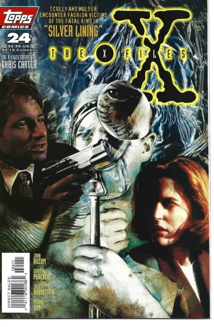The X-Files #24 Topps Comics 1996 Bagged And Boarded