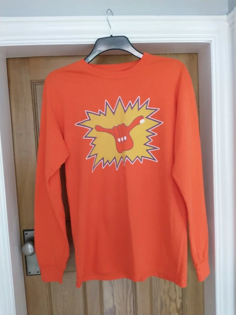 Kona Crush long sleeve T-shirt size Medium - WWF WWE Hasbro LJN Wrestling 1992