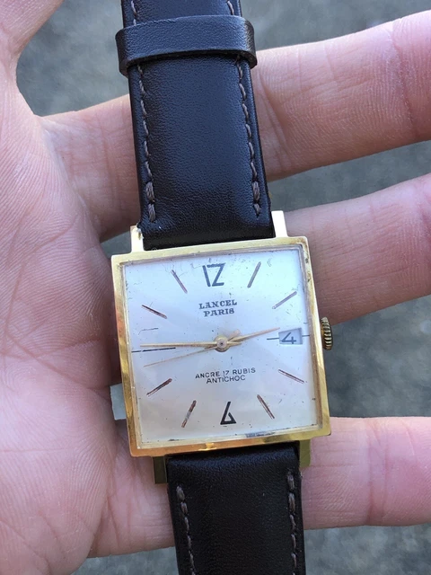 Valeur sales montre lancel