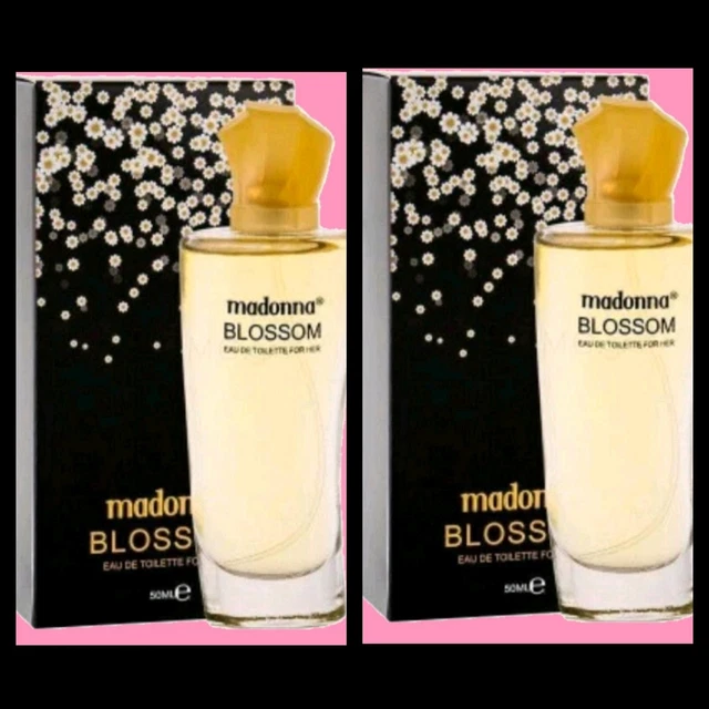 MADONNA BLOSSOM EDT Eau De Toilette Spray For Her Women 50ml x 2