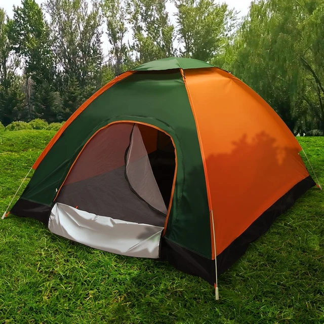 Produktbild von Qfdiwr 1 Personen Pop Up Zelt - AntiMücken Campingzelt, Wurfzelt