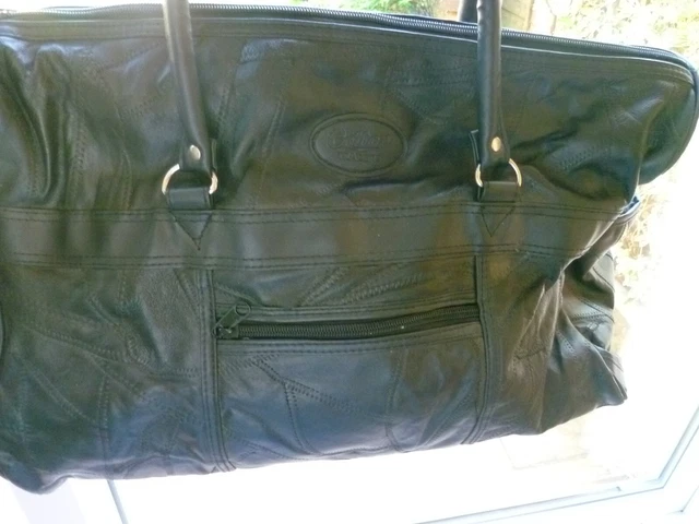 Cotton traders sales leather bag