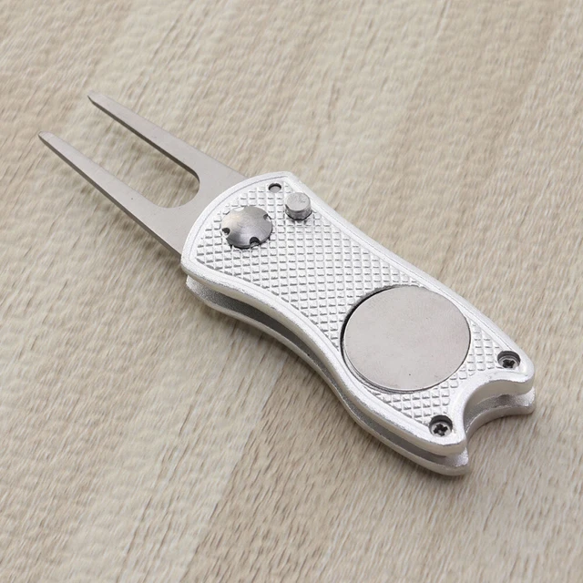 Divot Tool Divot Repair Tool Restorer Tool Folding Tool Stainless Steel