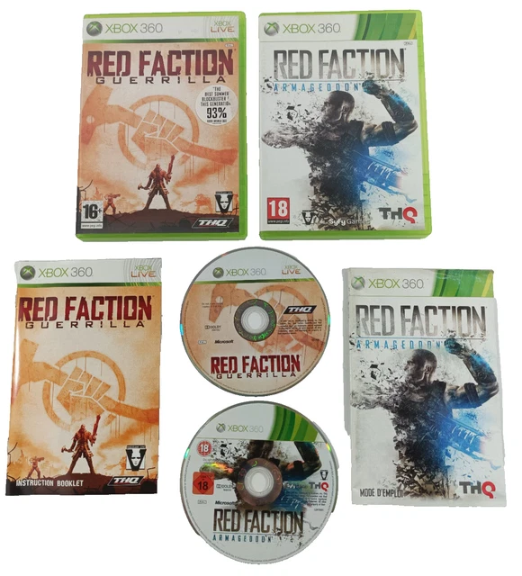 Jeu XBOX 360 VF Red Faction Armageddon avec notice Envoi