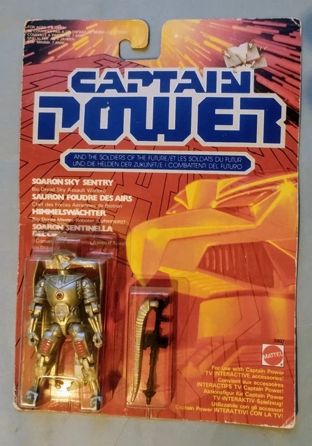 キャプテンパワー SAURON.FOUDRE DES AIRS Captain Power et les Soldats du Futur - Mattel - Sauron