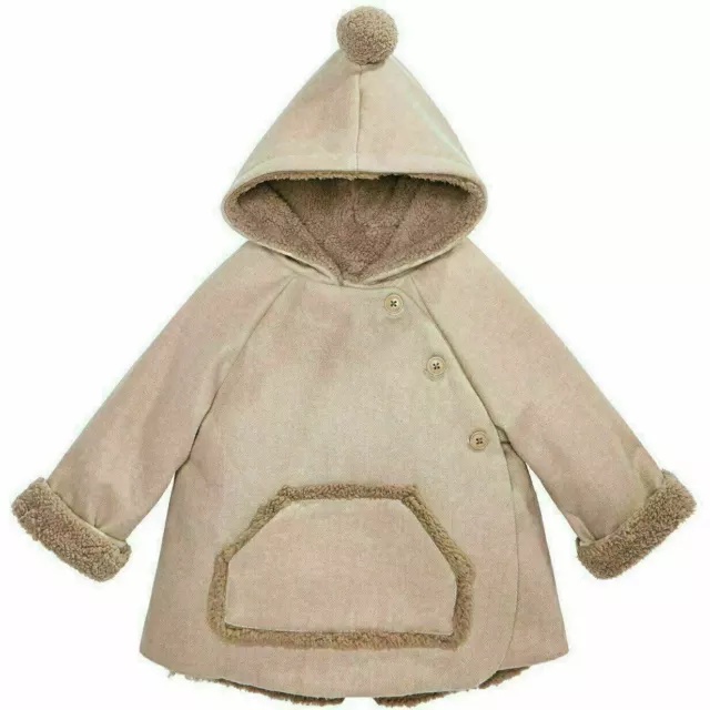 First Impressions  Baby Boys & Girls Hooded Kimono Jacket (Size 6-9 MONTHS)