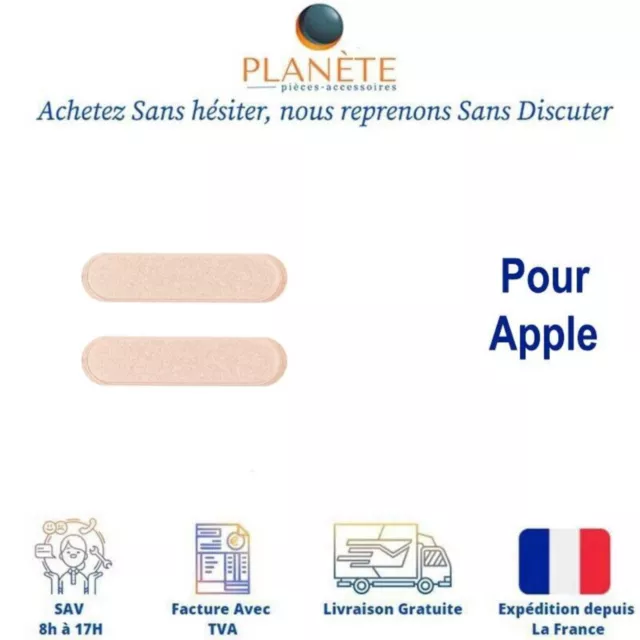 Bouton Volume Rose Pour  ipad Air 5 A2588/A2589/A2591