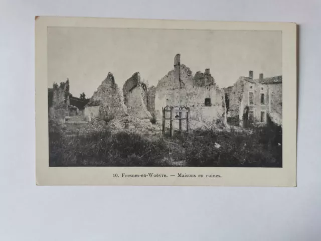 CPA 55 FRESNES-EN-WOEVRE - Maisons en Ruines