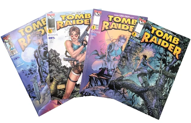 Tomb Raider Collection Lot (4)! (Top Cow/Image Comics) Lara Croft-First Printing