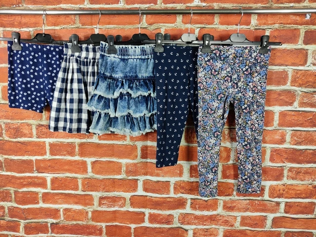 Girls Bundle Age 5-6 Years John Lewis River Island Etc Leggings Skirts Set 116Cm