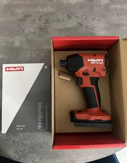 Hilti Nuron  SID 6-22 Impact Driver Body Only (New) In Box